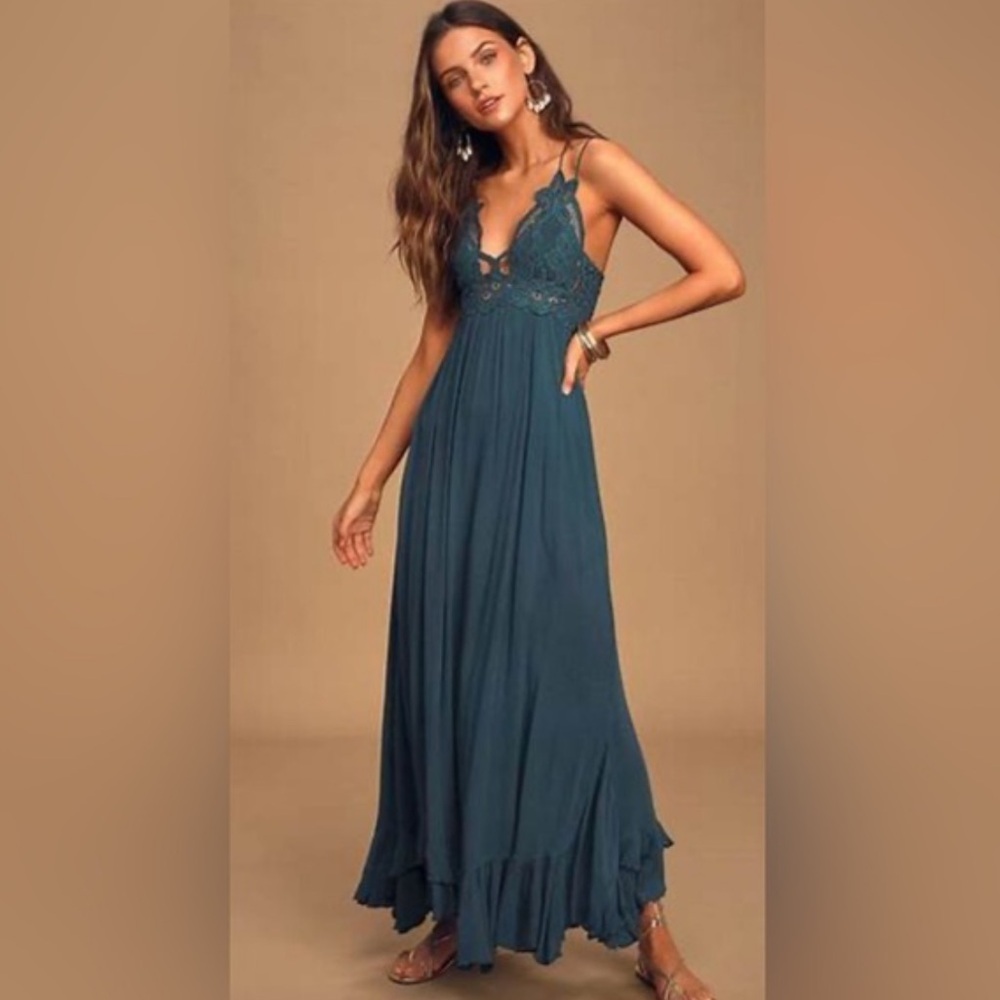 Free People One Adella Max Slip Dress, Size Small